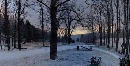 Neat VT Panorama, view from Chucks house